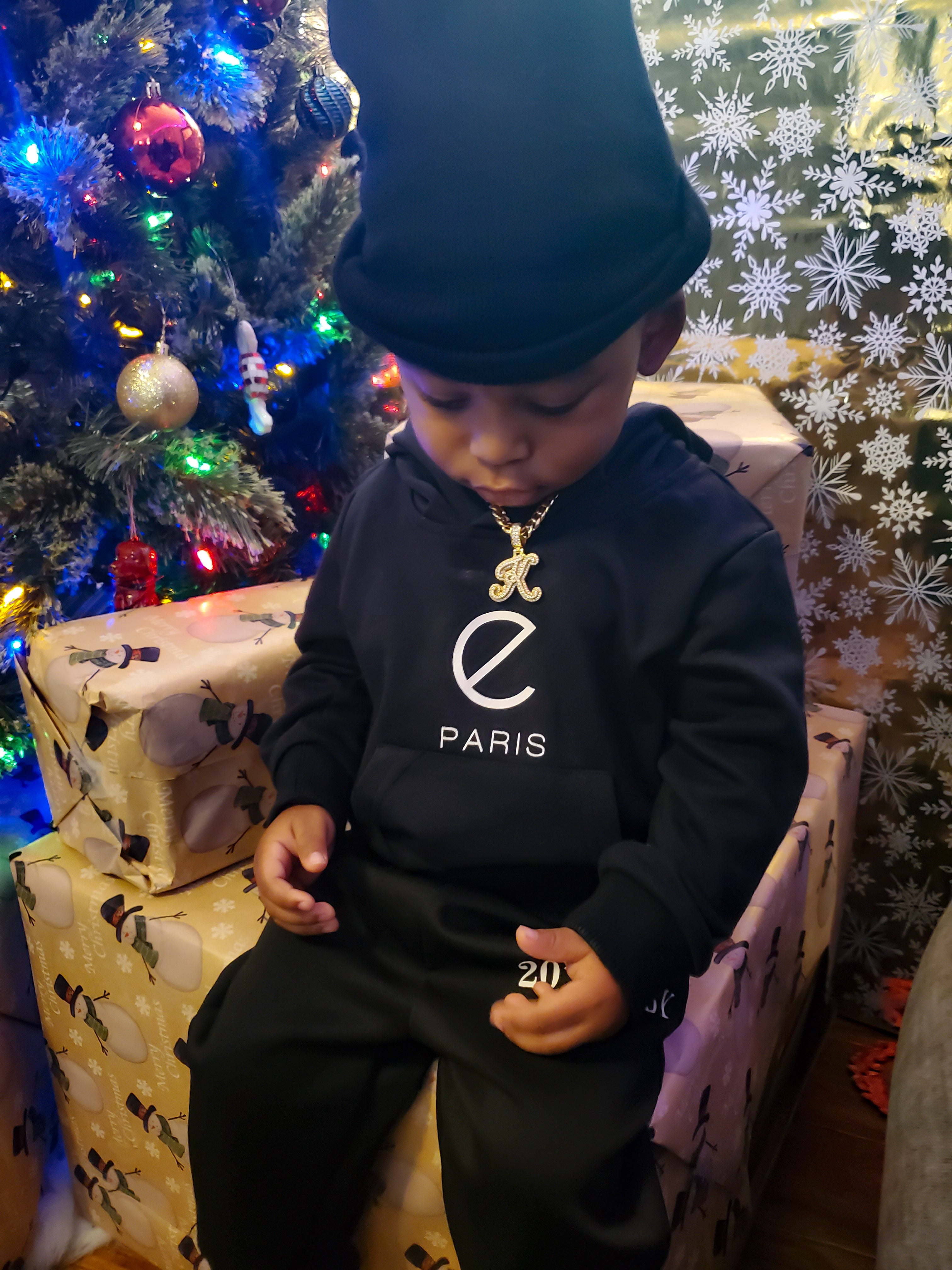 Toddler é Paris Hoodie Pullover