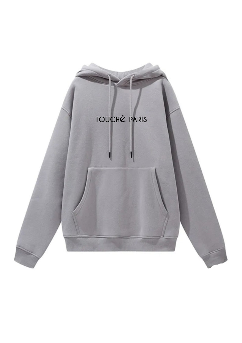 Grey Touché Paris Hoodie Pullover