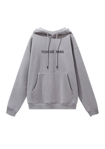 Grey Touché Paris Hoodie Pullover