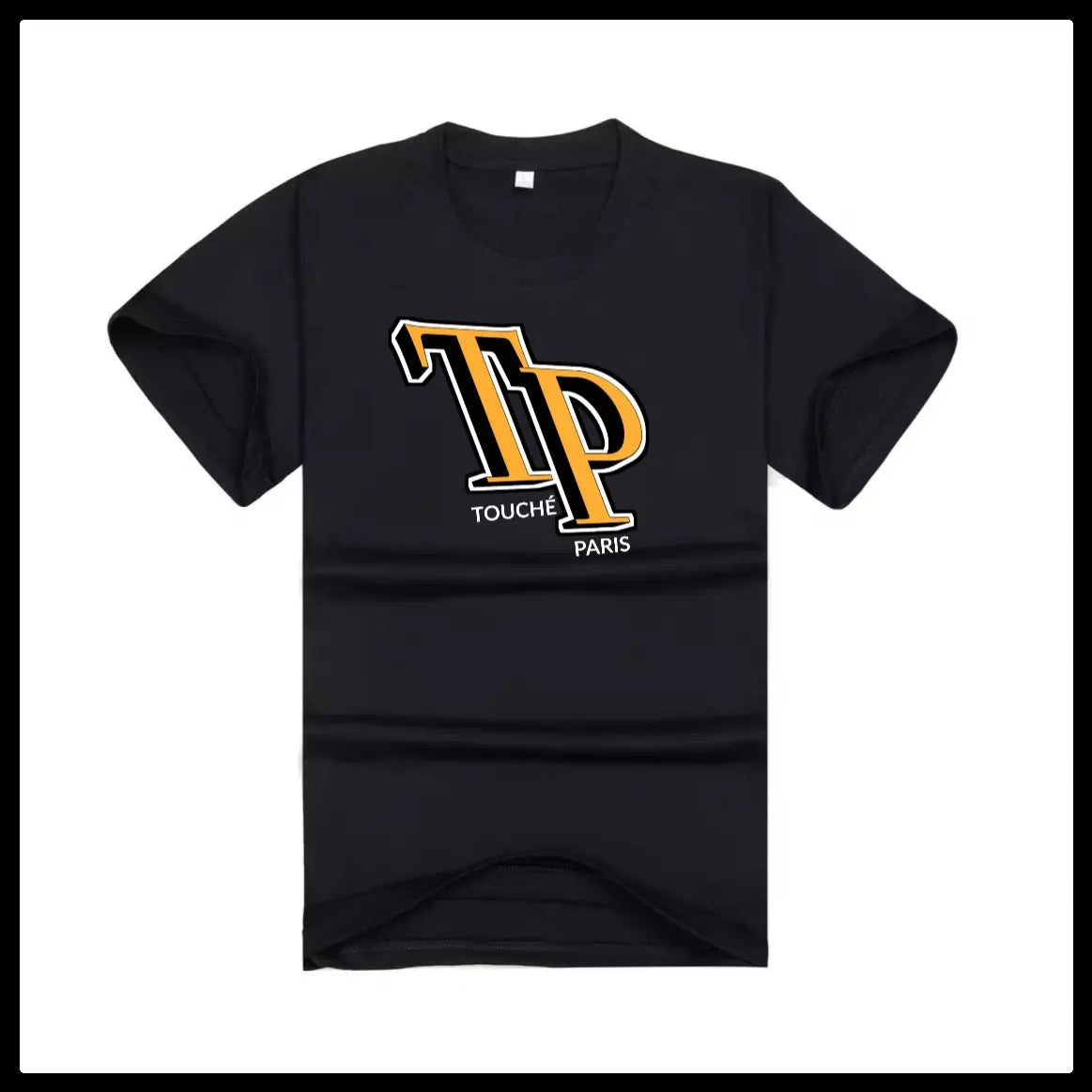 Black/Yellow TP Stamp Tshirt