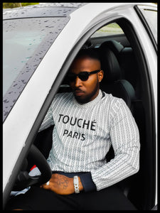 Luxury É Tile Crewneck Pullover